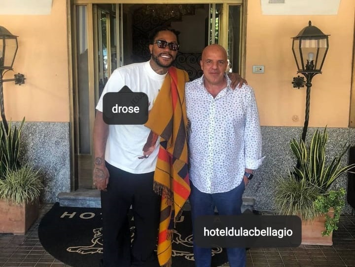Star Nba sul lago di Como
