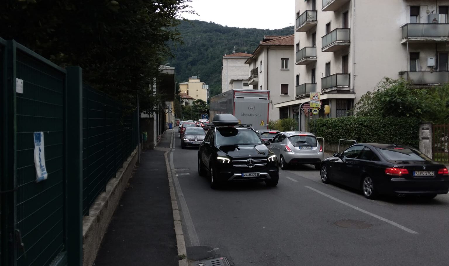 autostrada a9 chiusa, ponte chiasso traffico