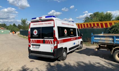 Incidente a Lurate Caccivio: scontro tra moto e furgone