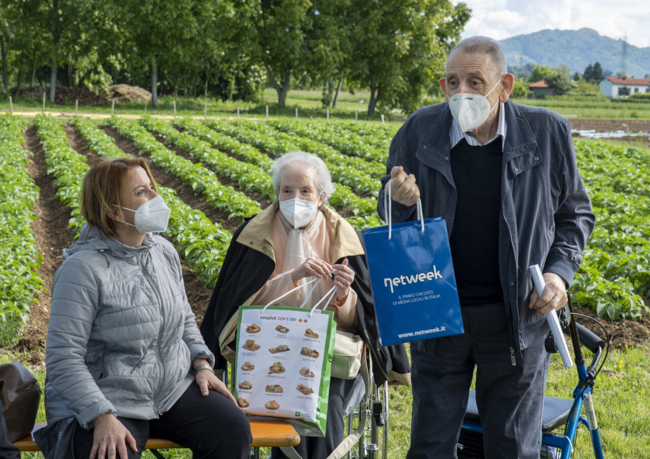Orto in casa anziani premiato dal gruppo Netweek e dall’assessorato all’Agricoltura