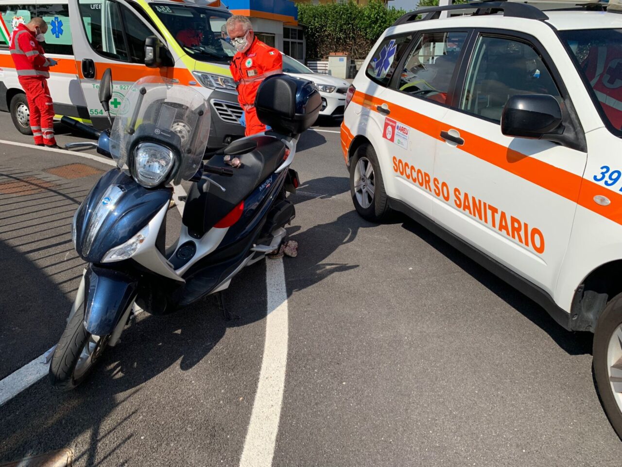 Incidente sulla statale, coinvolte due persone