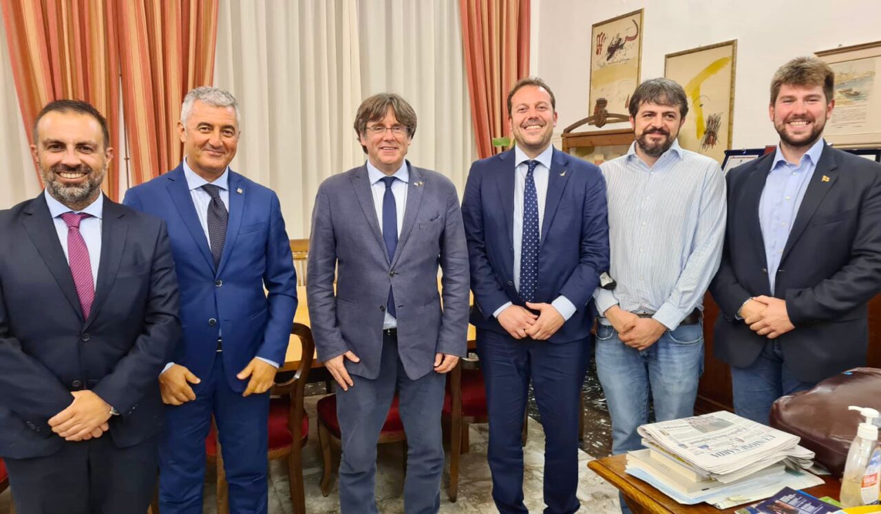Eugenio Zoffili incontra Puigdemont: “Presto sua audizione in bicamerale”