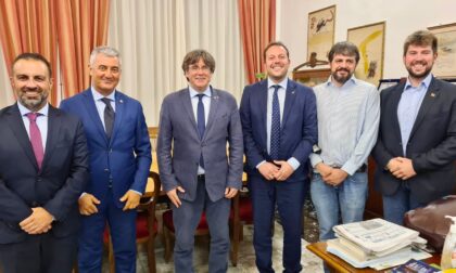 Eugenio Zoffili incontra Puigdemont: "Presto sua audizione in bicamerale"