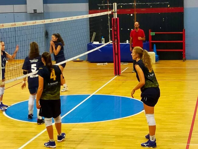 albese volley terzo test