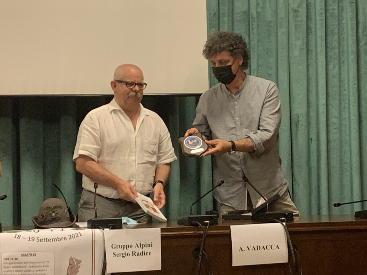 Alpini di Mariano in festa oggi l’inaugurazione della scultura “Il passo dell’Alpino”