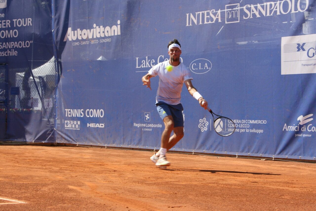 Tennis lariano, Andrea Arnaboldi vola ai quarti del 15° Challenger Città di Como