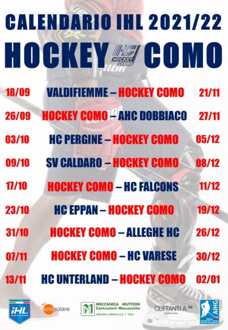 Hockey como calendario IHL