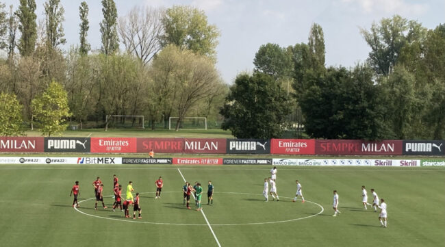 Como calcio Primavera ko con il Milan