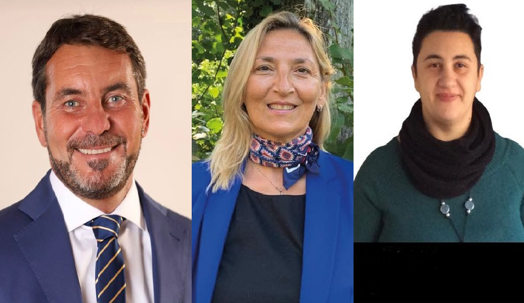 Confronto elettorale con i tre candidati sindaco