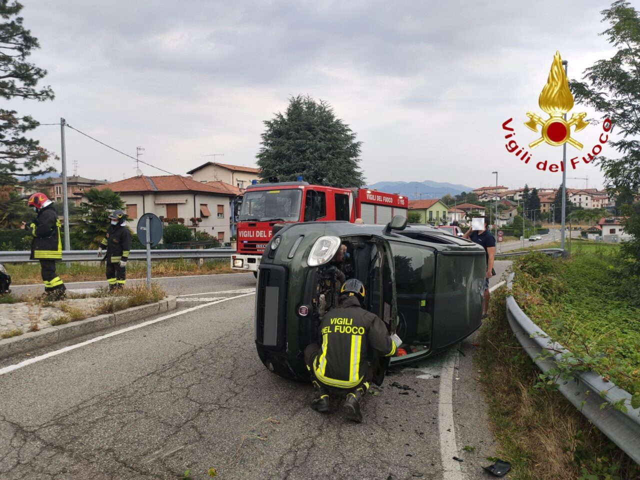 Incidente a Montano Lucino ferita una 27enne