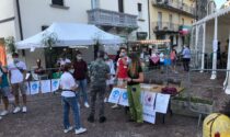 Festa dei Canestri sul piazzale della chiesa