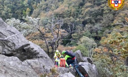 Ciclista tedesco si perde nella valle di Sorico