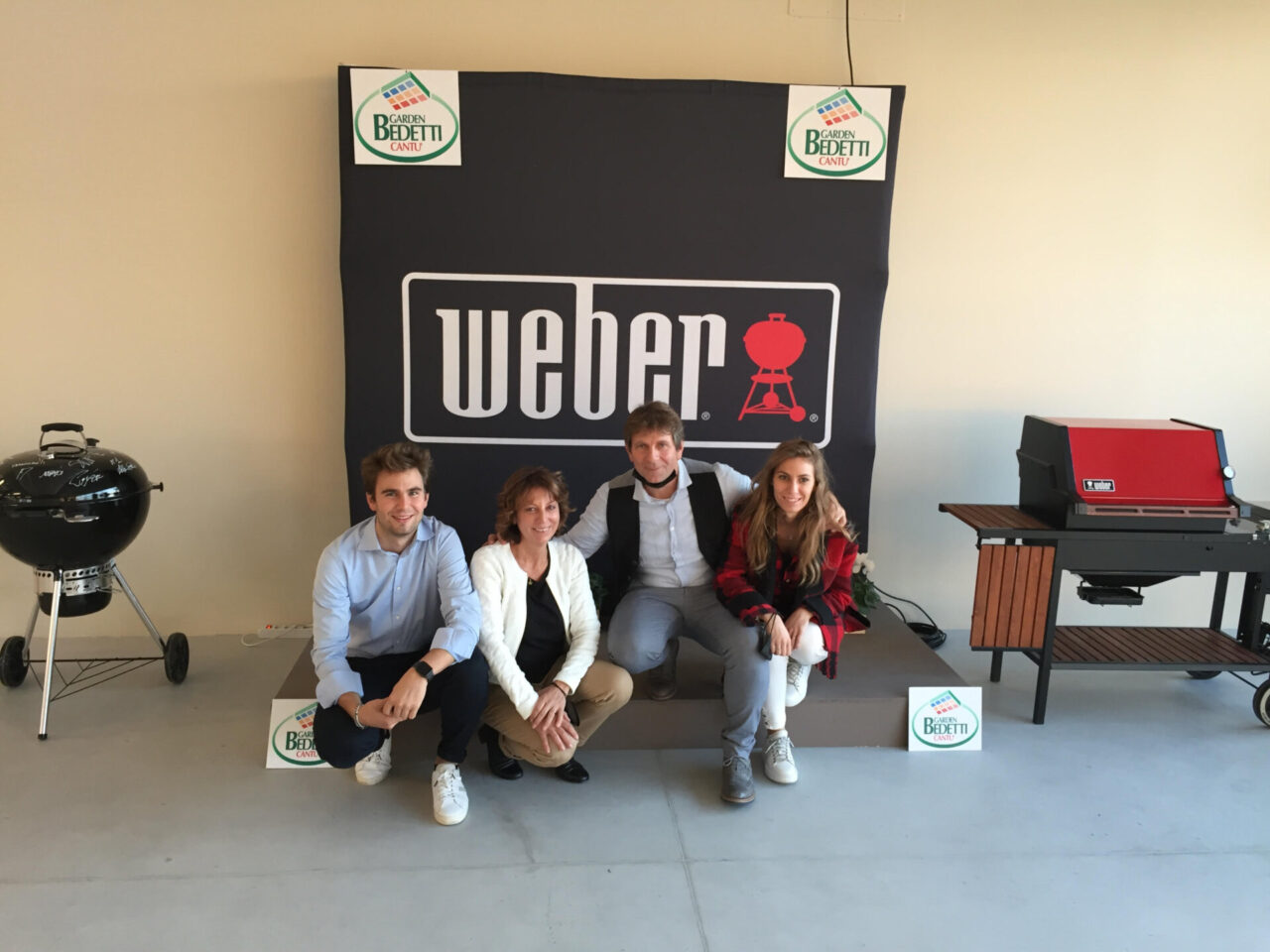 Garden Bedetti primo Weber Store in Italia