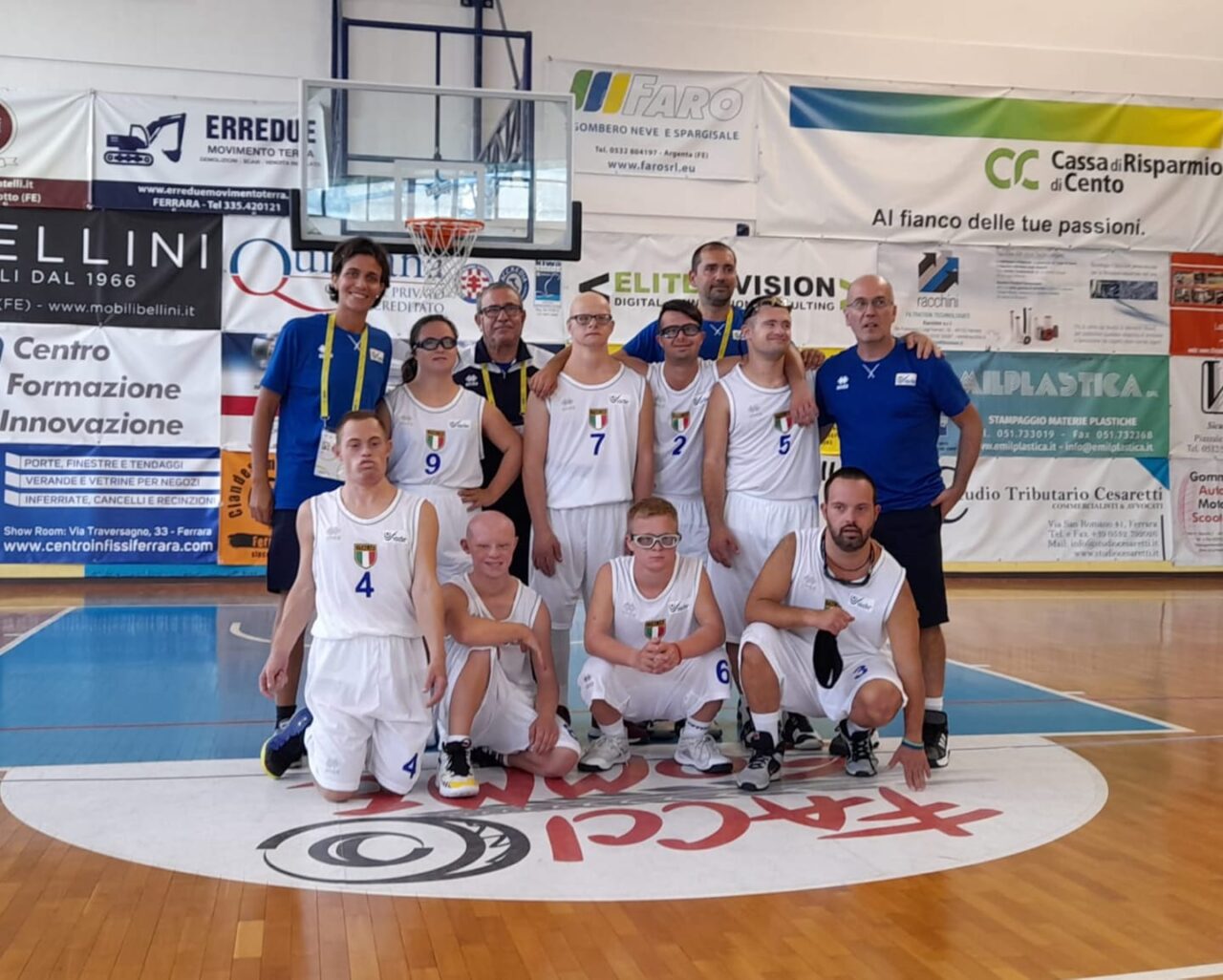 Euro TriGames, l’Italia domina nella pallacanestro. Anche grazie a un atleta di Fino Mornasco