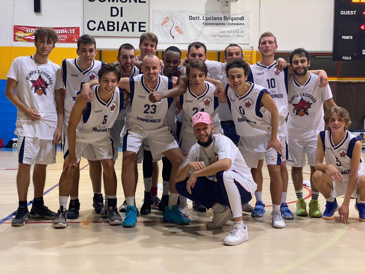 Basket serie D, subito a segno nei derby Tavernerio, Cadorago e Rovello Porro