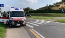 Incidente tra auto e moto ad Appiano: centauro finisce sull'asfalto