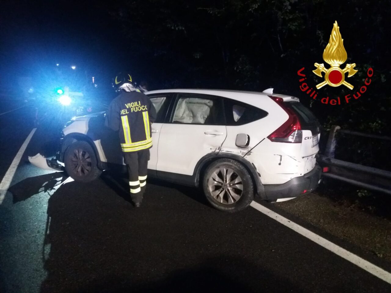 Incidenti a Laglio e Cantù SIRENE DI NOTTE
