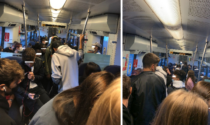 Studenti fatti scendere dal treno perché il convoglio era troppo pieno