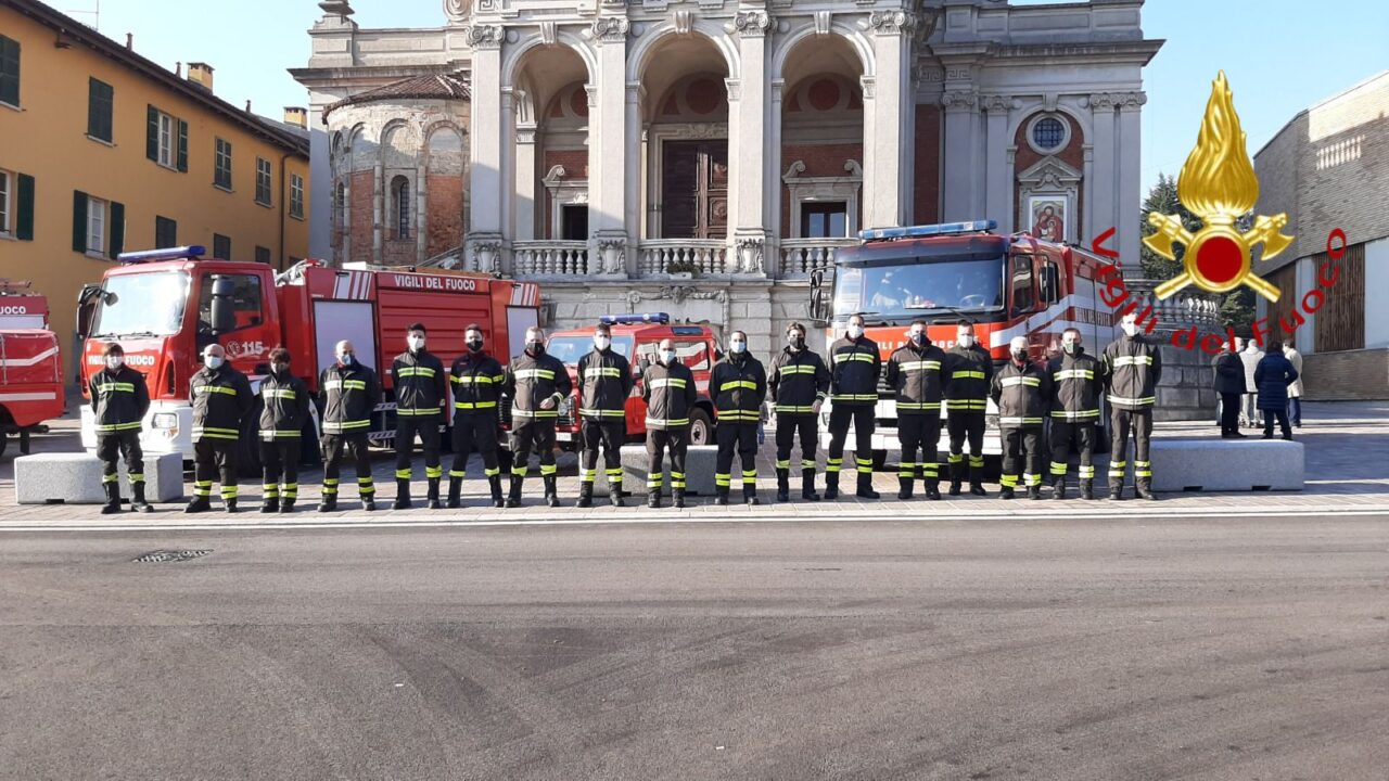 I Vigili del fuoco di Appiano festeggiano 121 anni