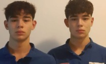 Progetto Giovani Cantu i gemelli Alessandro e Federico Mazzoleni convocati con l'Italia under16
