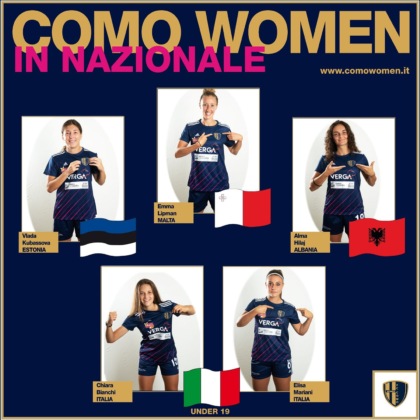 COmo Women convocate in nazionale