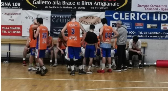 Basket Promozione Villa Guardia doma i Cucciago Bulls e vola in vetta da sola