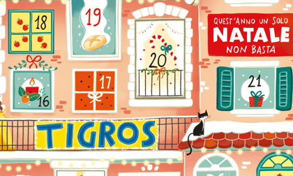 Tigros: "Quest’anno un solo Natale non basta"!