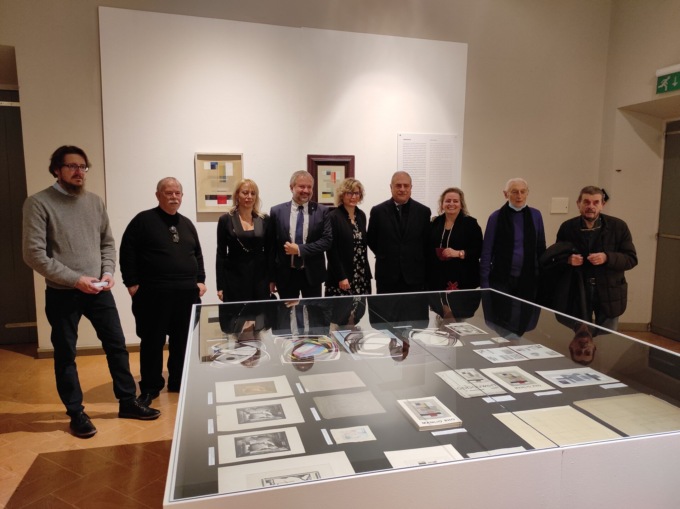 Inaugurata la mostra omaggio a Manlio Rho