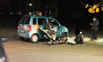 Incidente a Cantù: scontro tra auto e moto in via Grandi