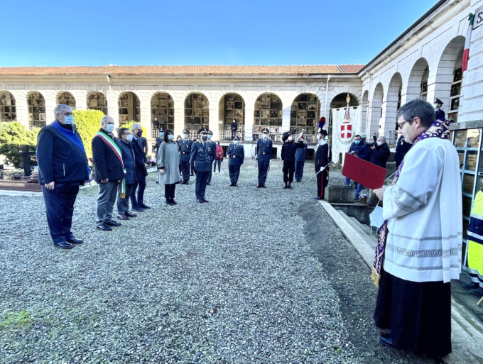Al cimitero monumentale la commemorazione dei caduti