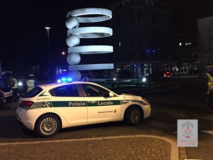 Ad Halloween quattro patenti ritirate per guida in stato di ebbrezza