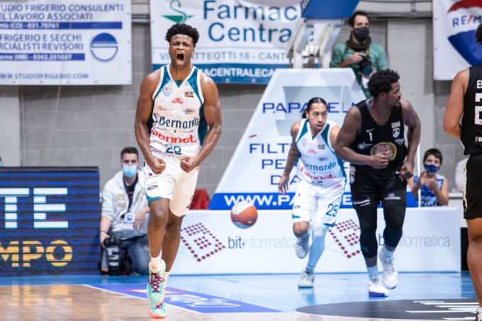 Pallacanestro Cantù batte Udine e torna alla vittoria