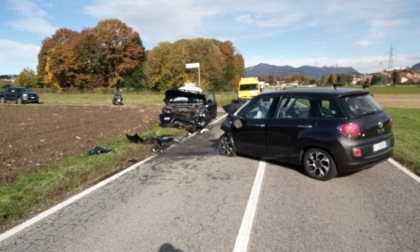 Incidente a Luisago: scontro tra auto, due donne ferite