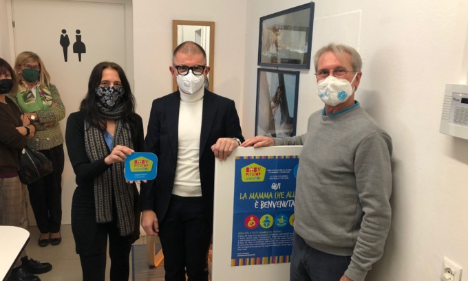 Una “coccola” per le mamme: inaugurato il Baby Pit Stop Unicef al Consorzio Servizi Sociali dell’Olgiatese
