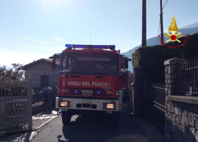 Stazzona: cucina in fiamme per lo scoppio di una bombola di gas