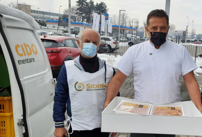 Capriccio di Como e Siticibo insieme per donare il pranzo di Natale agli ospiti di Casa Ozanam
