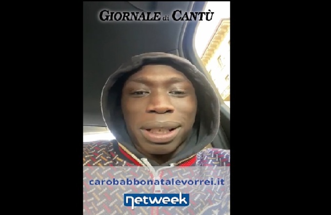 Caro Babbo Natale vorrei… Aderisce anche Khaby, la star di TikTok