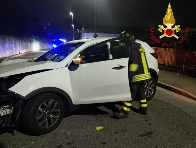 Incidente a Cantù SIRENE DI NOTTE