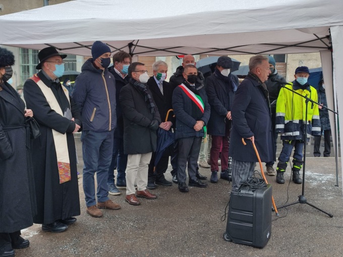 Mariano inaugura la “Scultura Madre” di Cimarosti donata alla città dall’Officina della Scala