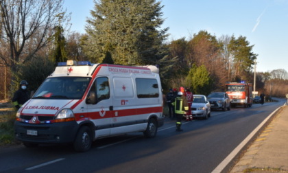 Incidente a Fenegrò: tamponamento a catena