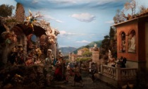 Renzo e Lucia, il Balbianello e De Sfroos nel presepe di Ercolano in mostra a Villa Bernasconi