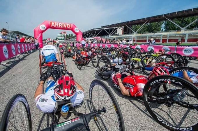 Annullata la tappa di Como del Giro Handbike