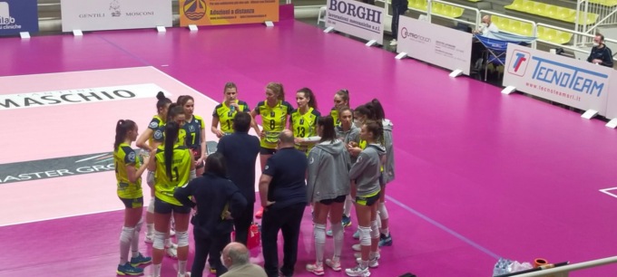 Albese Volley coach Cristiano Mucciolo: “Contento, a lungo abbiamo giocato alla pari con la capolista”