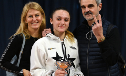 Comense Scherma la nerostellata Carlotta Ferrari d'argento in Coppa del Mondo under20