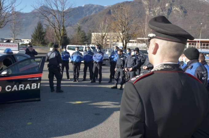 Pattugliamenti Italia-Svizzera: maxi corso di formazione con i Carabinieri di tutte le province di confine