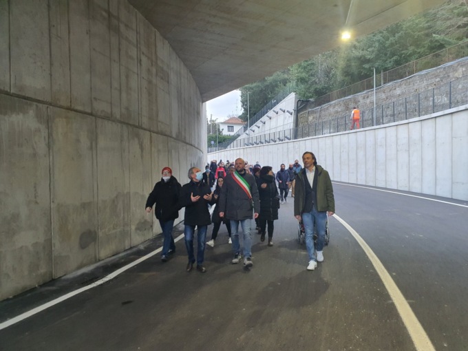 L'entrata nel sottopasso