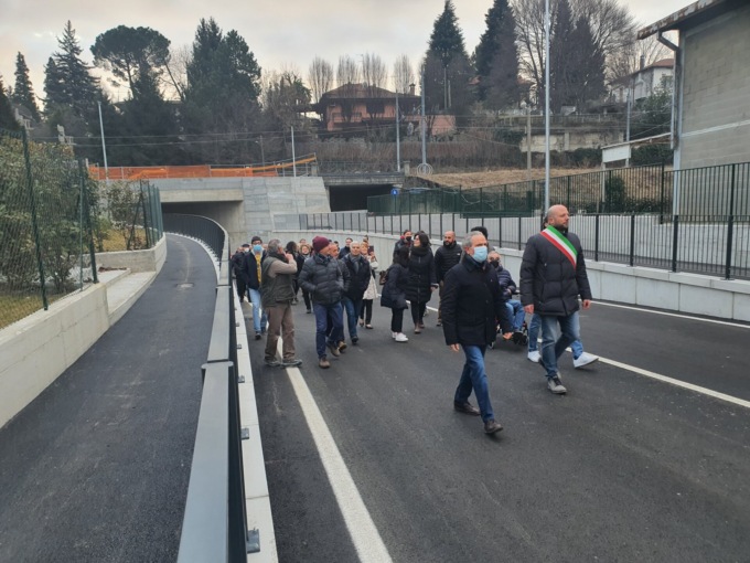 L'uscita dal sottopasso