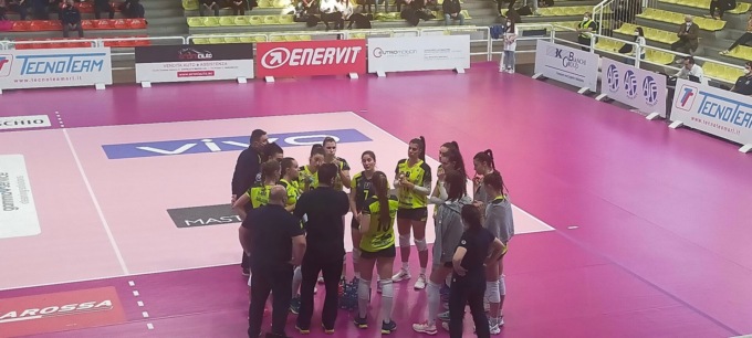 Albese Volley niente da fare per la Tecnoteam ko in casa contro la terza forza Mondovì 