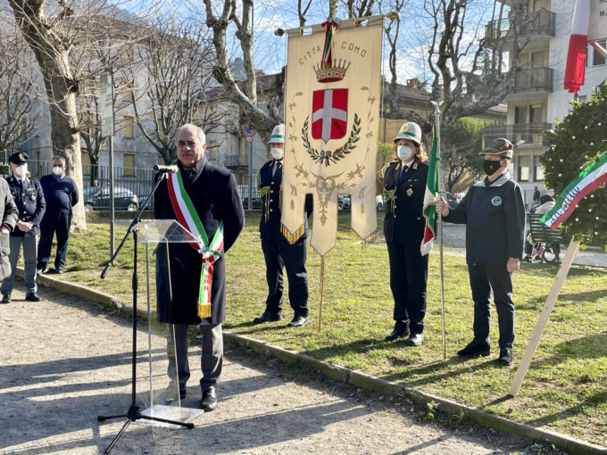 Giorno del ricordo a Como, il sindaco: “Serve visione del futuro alta e solidale”