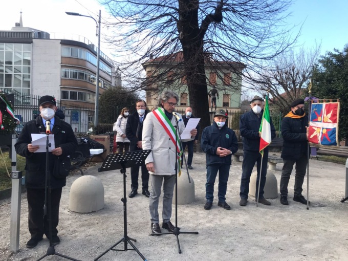 Giorno del ricordo cerimonia di commemorazione al Parco martiri delle Foibe